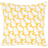 Plain Little Yellow Bunnies Cushion