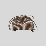 Miller Reverse Brown Plump Pouch