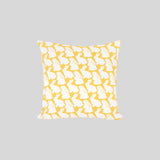 Plain Little Yellow Bunnies Cushion