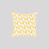 Plain Little Yellow Bunnies Cushion