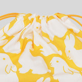 Plain Little Yellow Bunnies Plump Pouch