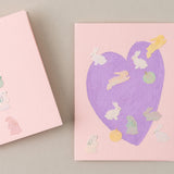 Ghost Apple Bunny Sticker