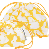 Plain Little Yellow Bunnies Plump Pouch