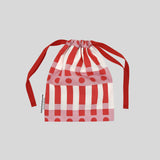 Matchstick Pink String Pouch