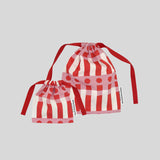 Matchstick Pink String Pouch