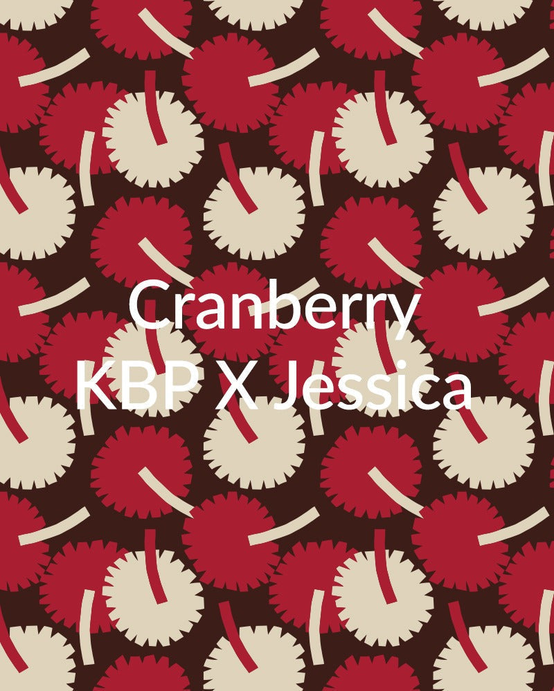 Cranberry Pattern KBP® X Jessica Nielsen