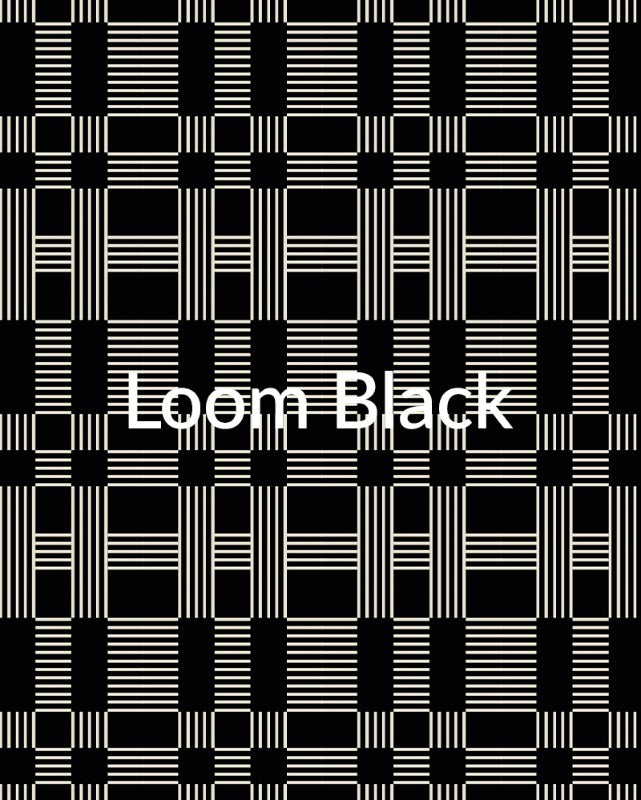 Loom Black Pattern KBP®
