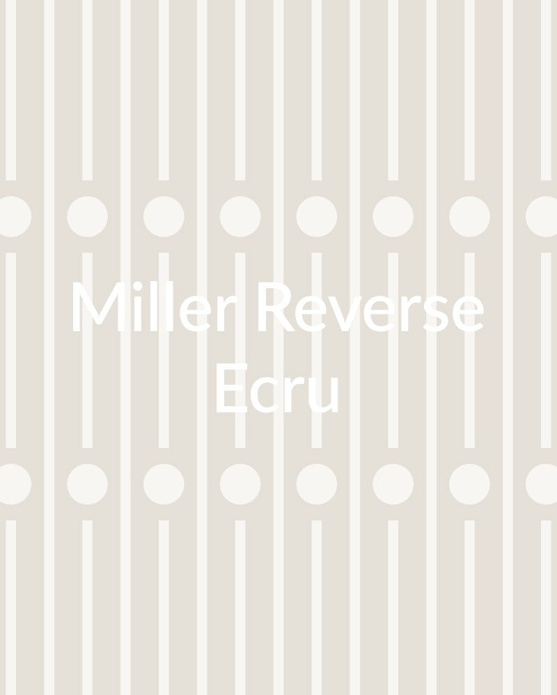 Miller Reverse Ecru Pattern KBP®