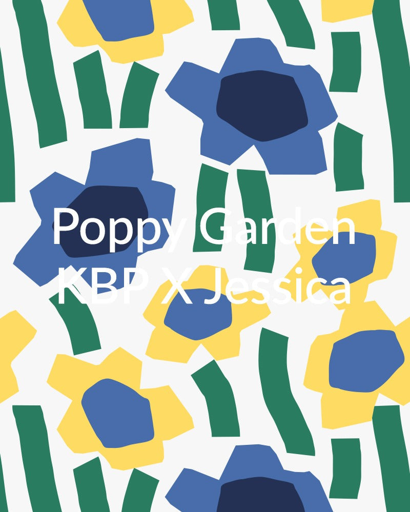 Poppy Garden Pattern KBP® X Jessica Nielsen