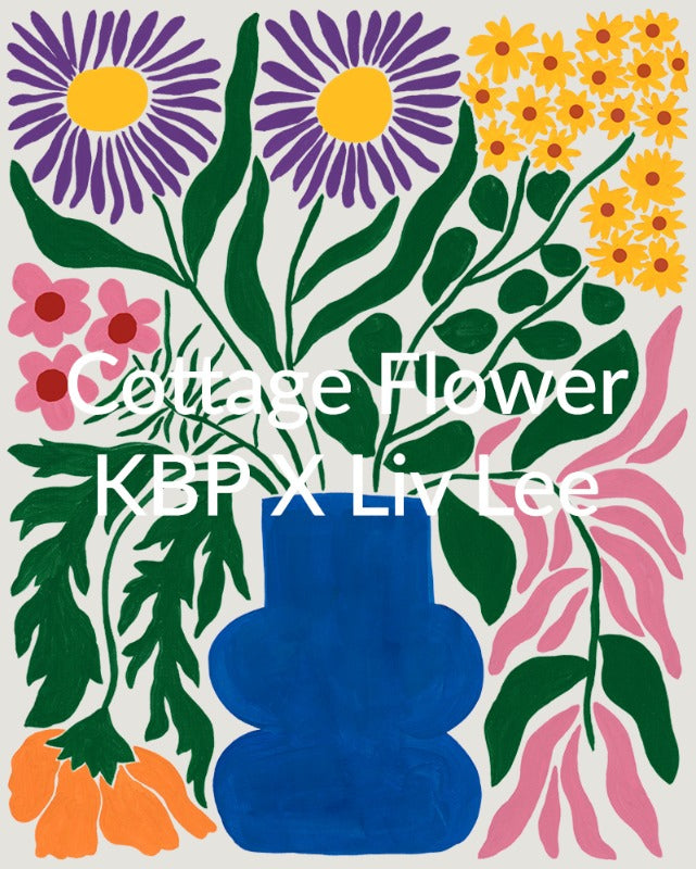 Cottage Flower Pattern KBP® X Liv Lee