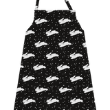 Snow Bunnies Wide Apron