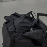 Crinkle Ripstop Black Sacoche