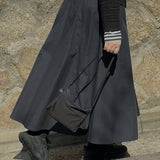 Crinkle Ripstop Black Sacoche