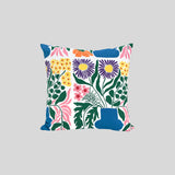 Cottage Flower Cushion by Liv Lee