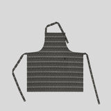 Loom Black Long Apron