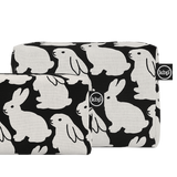 Little Black Bunnies Box Pouch