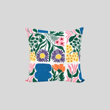 Cottage Flower Cushion by Liv Lee