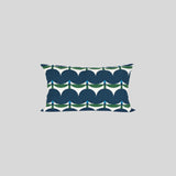 30 Tulip Lanes Navy Cushion