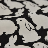 Little Black Bunnies Tissuebox Cover