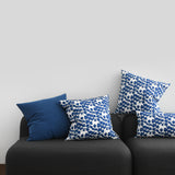 Blue Seaweed Cushion by Jessica Nielsen