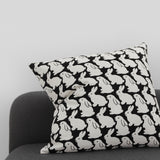 Little Black Bunnies Cushion