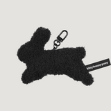 [予約販売/12月中旬入荷] Happy Bunny Black Plush Key Ring