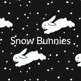 [Mサイズ入荷] Snow Bunnies Embroidery Pouch