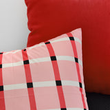 Ripple Pink Cushion