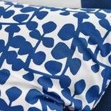 Blue Seaweed Cushion by Jessica Nielsen