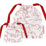 Kittybunnypony Christmas Grove String Pouch