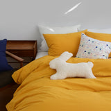 Happy Bunny White Plush Cushion