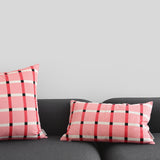 Ripple Pink Cushion