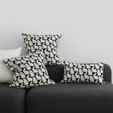 Little Black Bunnies Cushion