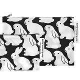 Ripstop Little Black Bunnies Pouch