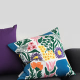 30 Cottage Flower Cushion by Liv Lee