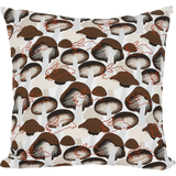 Bunnies on Mushroom Farm Cushion