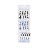 KBP X POV Winter Apple Penguin Sticker