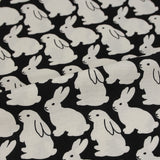 Little Black Bunnies Cushion