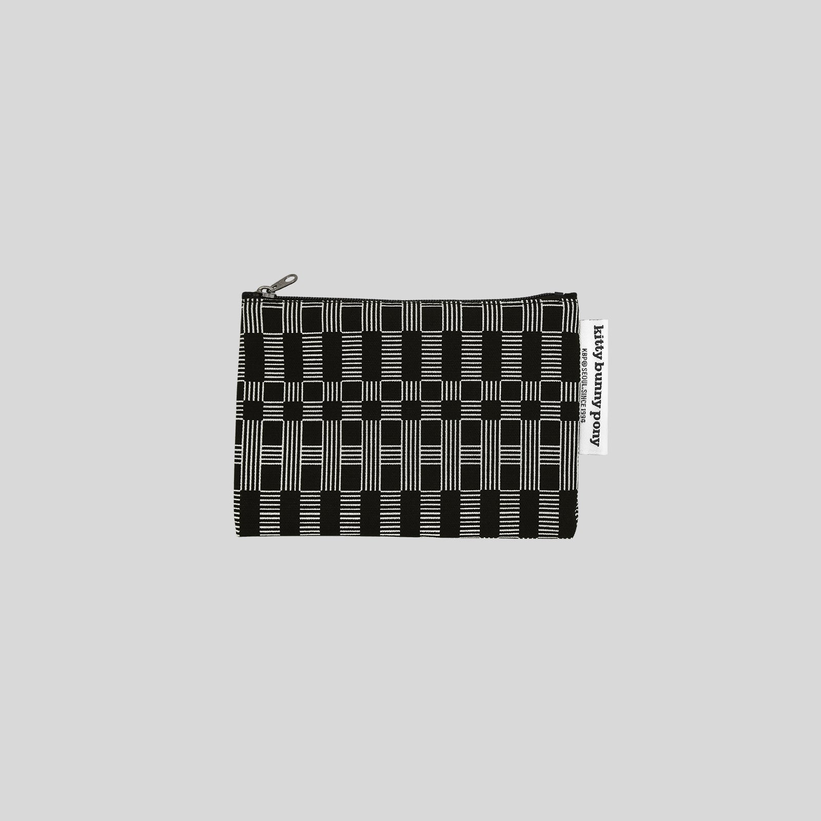 Loom Black Pouch