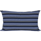 30 Matchstick Blue Cushion