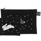 [Mサイズ入荷] Snow Bunnies Embroidery Pouch