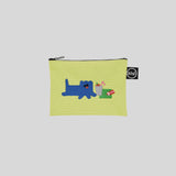 BIBI and Friends Lime Embroidery Pouch by Gaia Stella