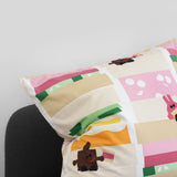 30 BIBI'S Sandwiches Cushion by Gaia Stella