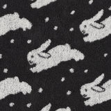 KBP X towelogist Black Snow Bunnies Towel