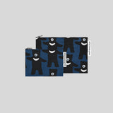 Blue Baby Boy Bear Pouch