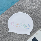 Bouncing Bunnies Swim Cap