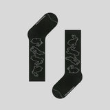 KBP X SOCKSTAZ Black Bunnies Kids Knee Socks