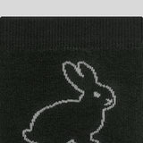 KBP X SOCKSTAZ Black Bunnies Kids Knee Socks