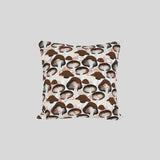 Bunnies on Mushroom Farm Cushion