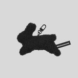 [予約販売/12月中旬入荷] Happy Bunny Black Plush Key Ring
